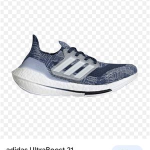 ADIDAS ULTRABOOST PRIMEBLUE 21 BLUE PLAID SHASHIKO MARATHON RUNNING SHOES SZ 7.5